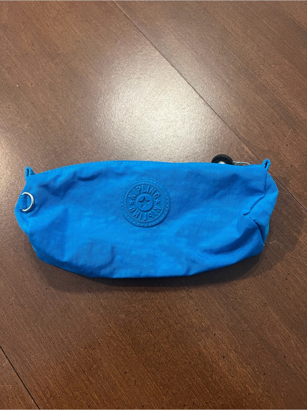 Kipling Blue Canvas Travel Pouch - Men Bags